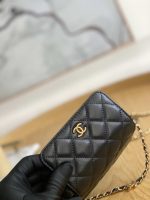 chanel ap3036 clutch with chain lambskin black 003 luxibags.ru .jpg