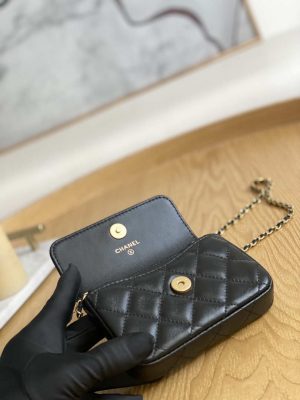 chanel ap3036 clutch with chain lambskin black 008 luxibags.ru .jpg