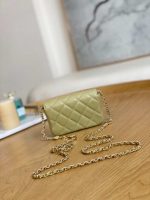 chanel ap3036 clutch with chain lambskin green 002 luxibags.ru .jpg