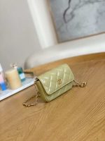 chanel ap3036 clutch with chain lambskin green 004 luxibags.ru .jpg
