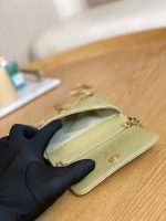 chanel ap3036 clutch with chain lambskin green 009 luxibags.ru .jpg