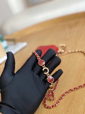 chanel ap3036 clutch with chain lambskin red 005 luxibags.ru .jpg