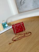 chanel ap3037 belt bag lambskin enamel gold tone metal red 002 luxibags.ru .jpg