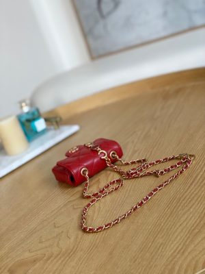 chanel ap3037 belt bag lambskin enamel gold tone metal red 006 luxibags.ru .jpg