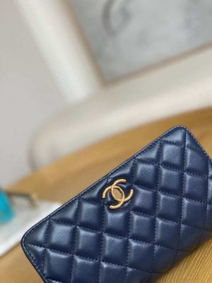 chanel ap3043 wallet on chain lambskin gold tone metal blue 004 luxibags.ru .jpg