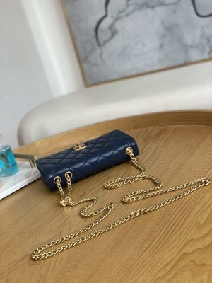 chanel ap3043 wallet on chain lambskin gold tone metal blue 006 luxibags.ru .jpg