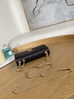 chanel ap3043 wallet on chain lambskin gold tone metal dark brown 006 luxibags.ru .jpg