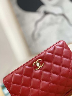 chanel ap3043 wallet on chain lambskin gold tone metal red 004 luxibags.ru .jpg