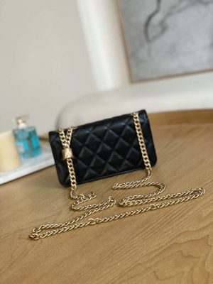 chanel ap3047 flap phone holder with chain black lambskin 002 luxibags.ru .jpg