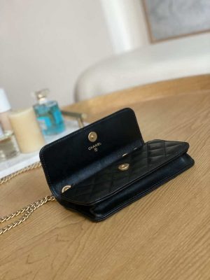 chanel ap3047 flap phone holder with chain black lambskin 008 luxibags.ru .jpg