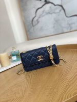 chanel ap3047 flap phone holder with chain blue lambskin gold tone metal 001 luxibags.ru .jpg