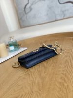 chanel ap3047 flap phone holder with chain blue lambskin gold tone metal 007 luxibags.ru .jpg