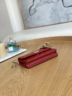 chanel ap3047 flap phone holder with chain red lambskin gold tone metal 007 luxibags.ru .jpg