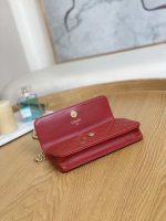 chanel ap3047 flap phone holder with chain red lambskin gold tone metal 008 luxibags.ru .jpg
