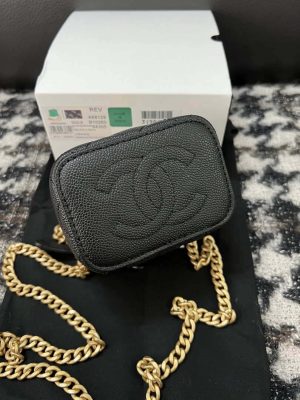 chanel ap3203 clutch with chain grained calfskin black 012 luxibags.ru .jpg