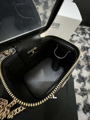 chanel ap3203 clutch with chain grained calfskin black 018 luxibags.ru .jpg