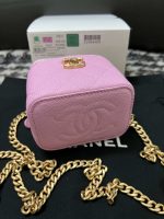 chanel ap3203 clutch with chain grained calfskin pink 003 luxibags.ru .jpg