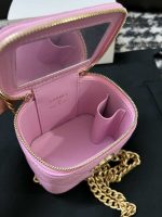 chanel ap3203 clutch with chain grained calfskin pink 008 luxibags.ru .jpg