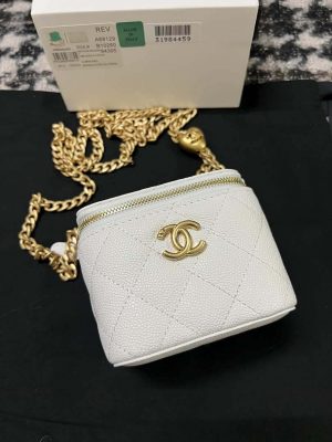 chanel ap3203 clutch with chain grained calfskin white 005 luxibags.ru .jpg