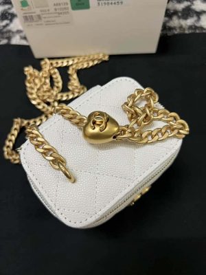 chanel ap3203 clutch with chain grained calfskin white 006 luxibags.ru .jpg