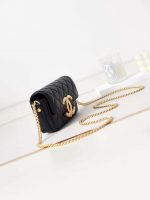 chanel ap3207 phone holder with chain shiny lambskin gold tone metalblack 003 luxibags.ru .jpg