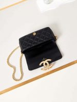 chanel ap3207 phone holder with chain shiny lambskin gold tone metalblack 008 luxibags.ru .jpg