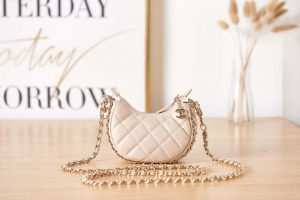 chanel ap3232 clutch with chain lambskin shiny light gold metal light pinkk 001 luxibags.ru .jpg