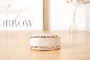 chanel ap3232 clutch with chain lambskin shiny light gold metal light pinkk 006 luxibags.ru .jpg