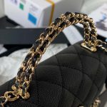 chanel ap3237 clutch with chain grained shiny calfskin gold with handle bag black 004 luxibags.ru .jpg