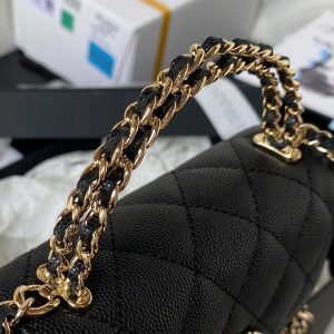 chanel ap3237 clutch with chain grained shiny calfskin gold with handle bag black 004 luxibags.ru .jpg
