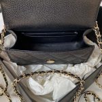 chanel ap3237 clutch with chain grained shiny calfskin gold with handle bag black 007 luxibags.ru .jpg