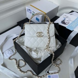 chanel ap3237 clutch with chain grained shiny calfskin gold with handle bag white 001 luxibags.ru .jpg