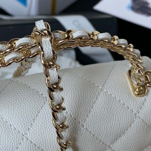 chanel ap3237 clutch with chain grained shiny calfskin gold with handle bag white 009 luxibags.ru .jpg