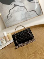 chanel ap3238 flap chain bag black calfskin gold with handle bag 002 luxibags.ru .jpg