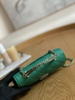 chanel ap3238 flap chain bag green calfskin gold with handle bag 005 luxibags.ru .jpg