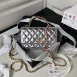 chanel ap3240 flap bag with top handle lambskin gold tone metal silver 001 luxibags.ru .jpg