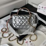 chanel ap3240 flap bag with top handle lambskin gold tone metal silver 002 luxibags.ru .jpg