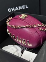chanel ap3252 clutch with chain lambskin wine red 003 luxibags.ru .jpg