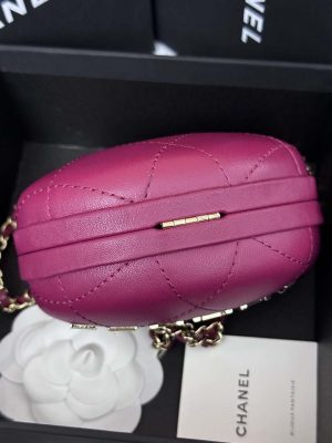 chanel ap3252 clutch with chain lambskin wine red 006 luxibags.ru .jpg