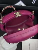 chanel ap3252 clutch with chain lambskin wine red 009 luxibags.ru .jpg