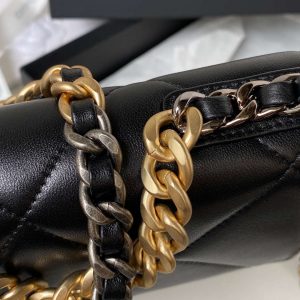 chanel ap3267 19 wallet on chain woc shiny lambskin black 013 luxibags.ru .jpg