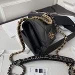 chanel ap3267 19 wallet on chain woc shiny lambskin black 014 luxibags.ru .jpg