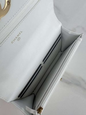 chanel ap3267 19 wallet on chain woc shiny lambskin white 08 luxibags.ru .jpg