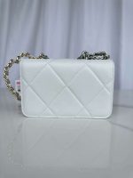 chanel ap3267 19 wallet on chain woc shiny lambskin white 11 luxibags.ru .jpg