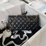chanel ap3363 flap baguette bag lambskin black 002 luxibags.ru .jpg