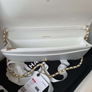 chanel ap3363 flap baguette bag lambskin white 007 luxibags.ru .jpg