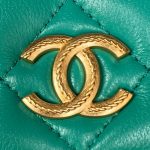 chanel ap3385 woc flap phone holder with chain lambskin green gold 003 luxibags.ru .jpg