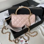 chanel ap3385 woc flap phone holder with chain lambskin pink gold 002 luxibags.ru .jpg