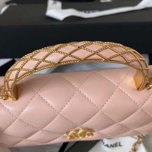 chanel ap3385 woc flap phone holder with chain lambskin pink gold 004 luxibags.ru .jpg