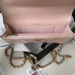 chanel ap3385 woc flap phone holder with chain lambskin pink gold 008 luxibags.ru .jpg